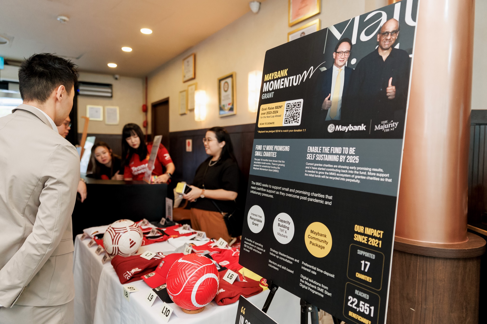 Maybank X Football Legends photo