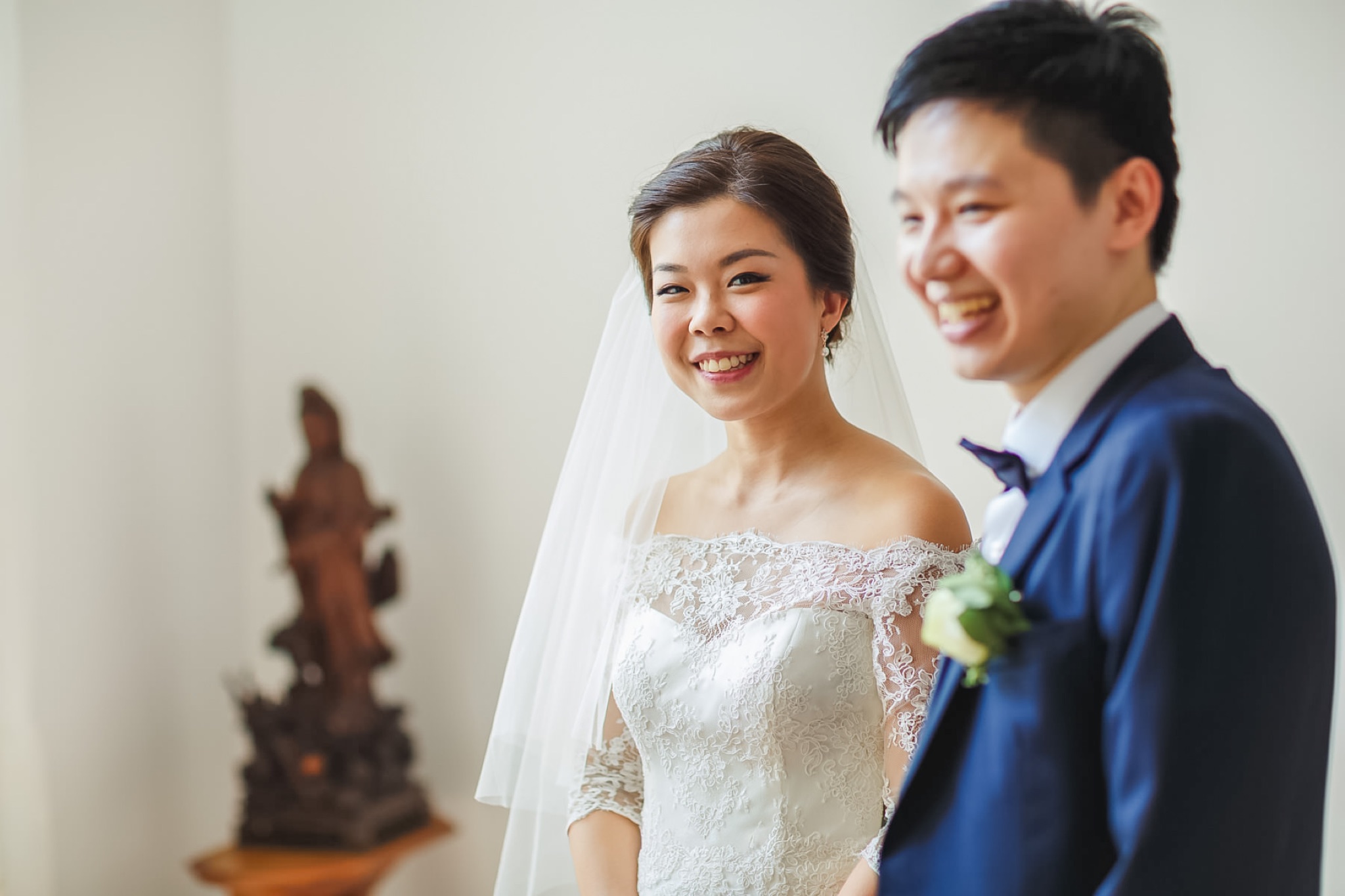 AJ & Jie He wedding photo