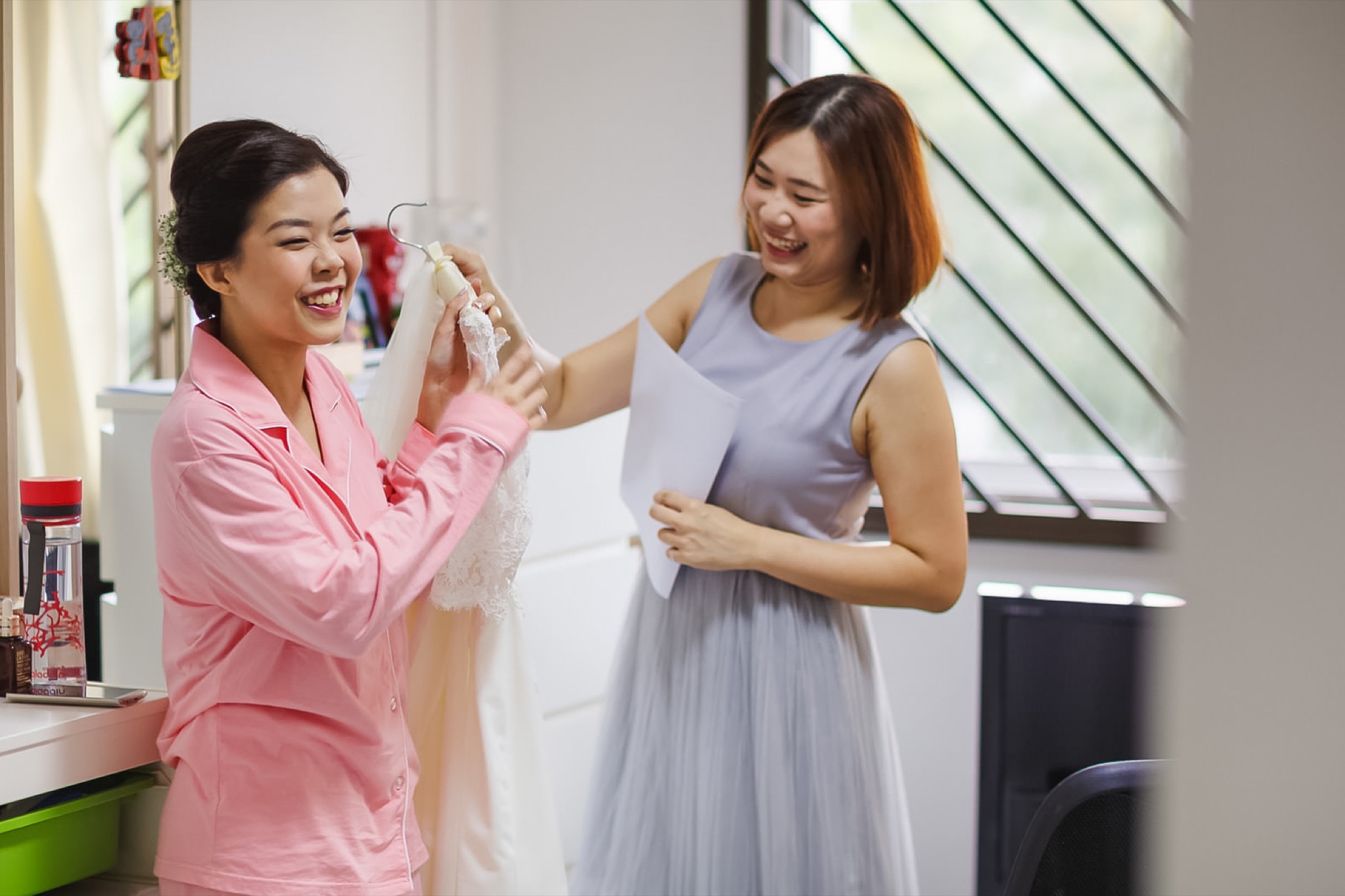 AJ & Jie He wedding photo