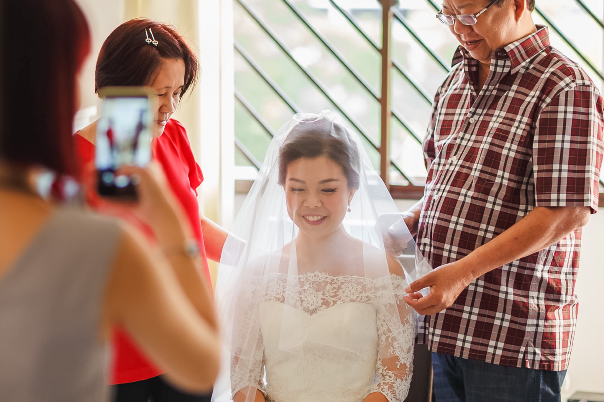 AJ & Jie He wedding photo