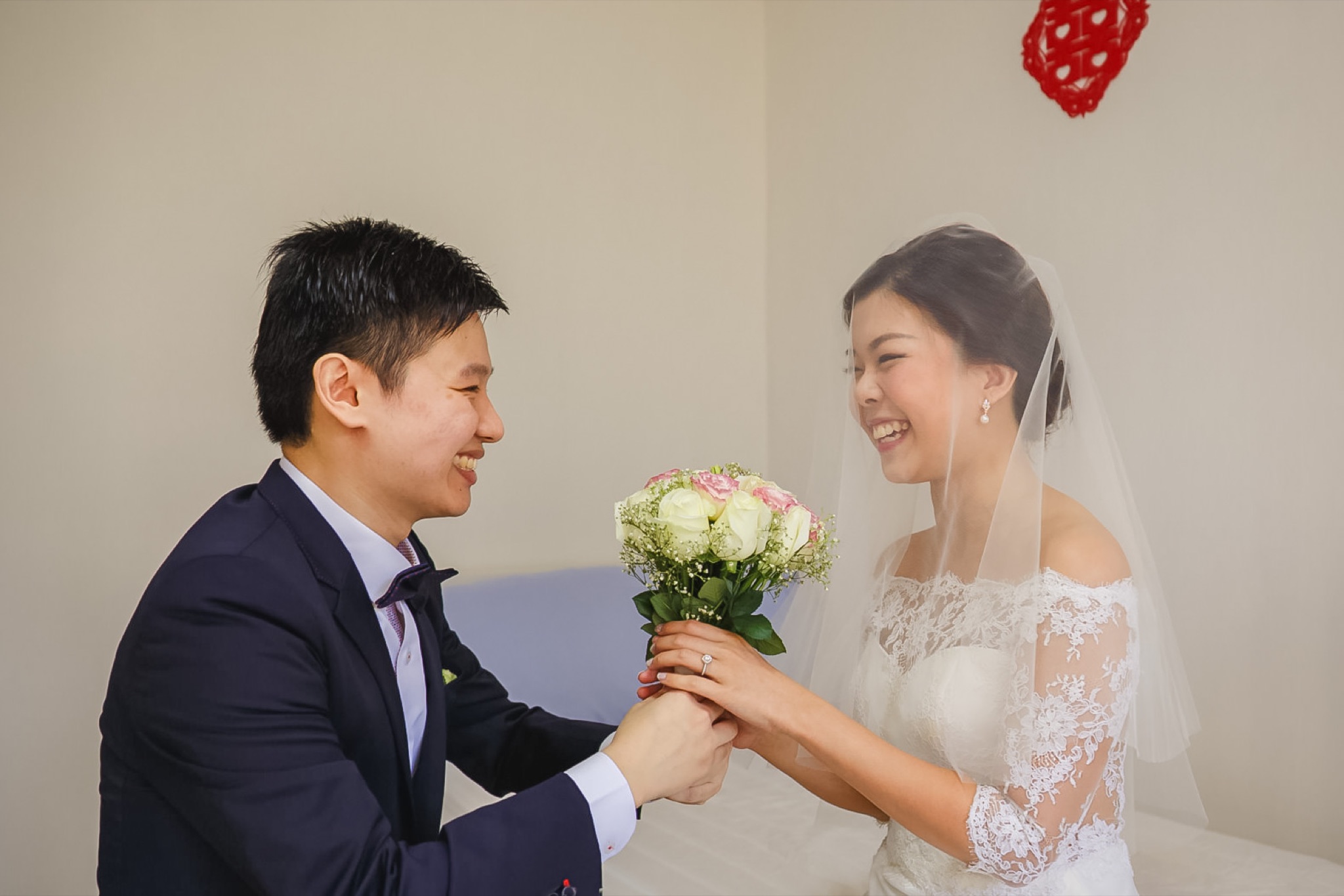 AJ & Jie He wedding photo