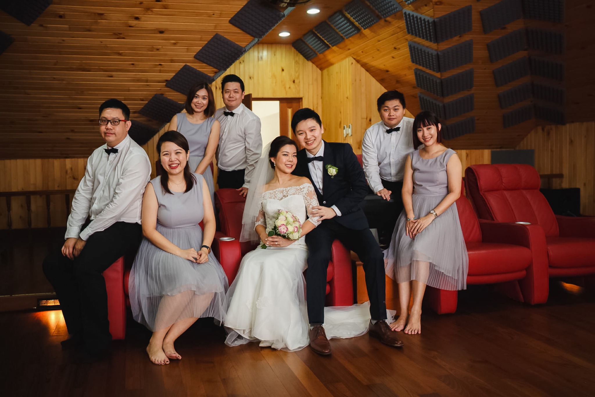 AJ & Jie He wedding photo