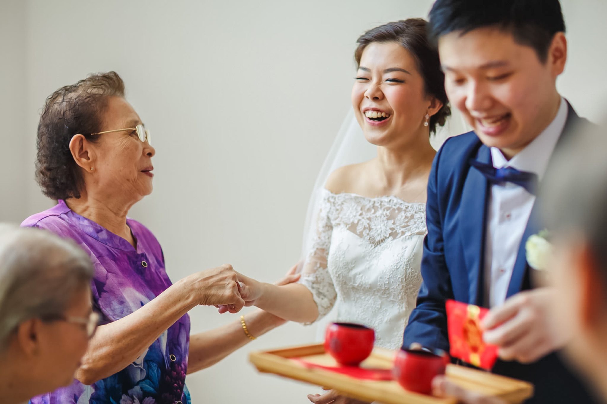 AJ & Jie He wedding photo