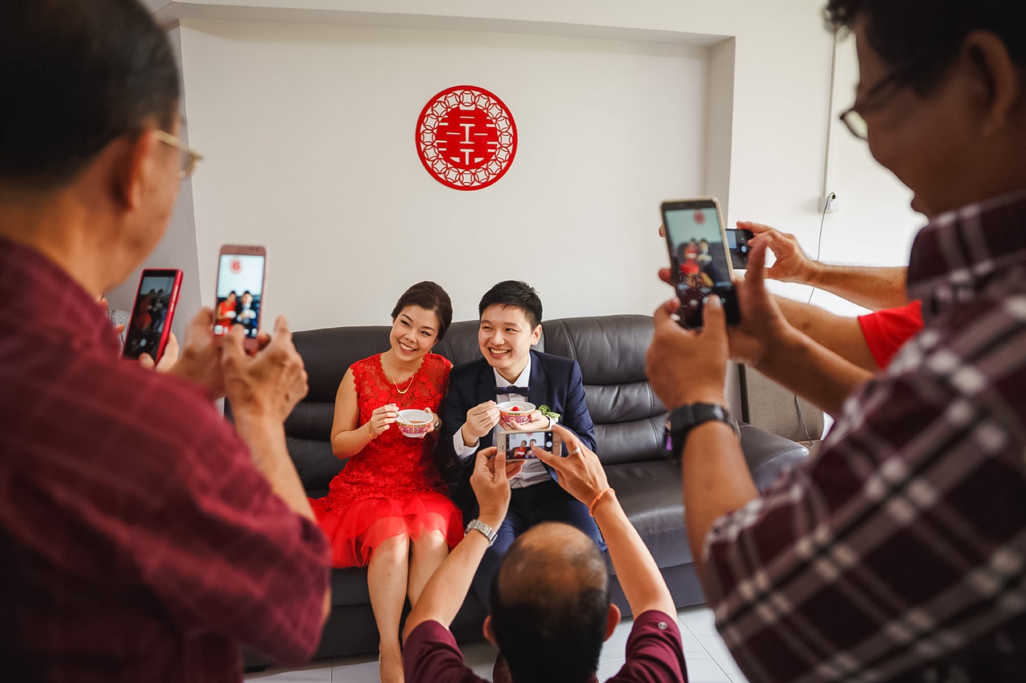 AJ & Jie He wedding photo