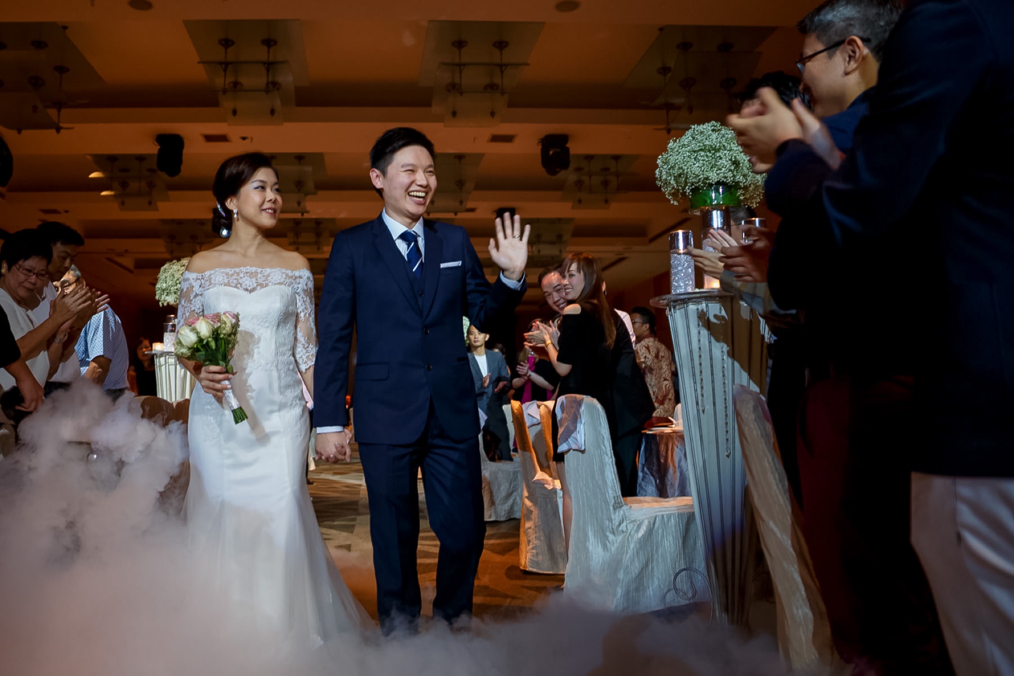 AJ & Jie He wedding photo