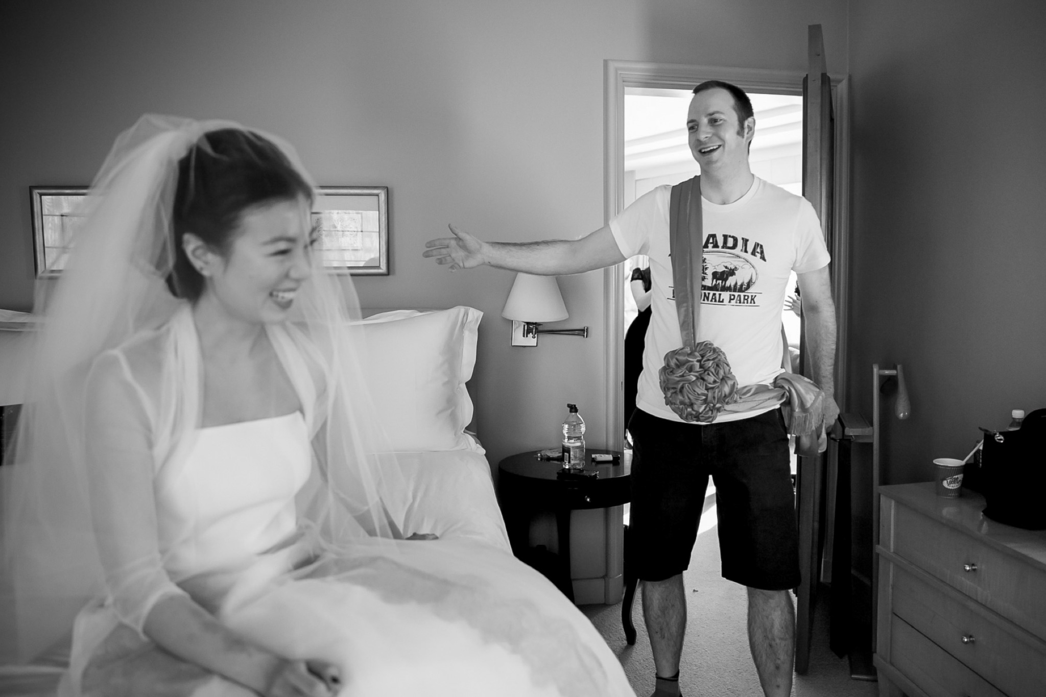 Cheryl & Tom wedding photo