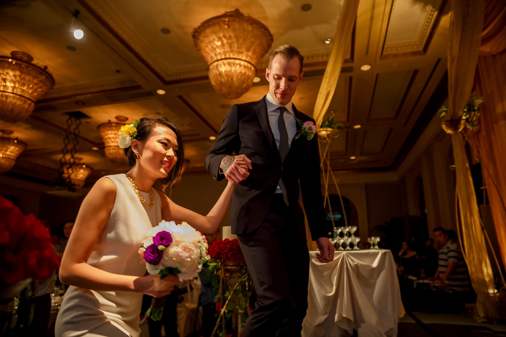 Michelle & Chris wedding photo