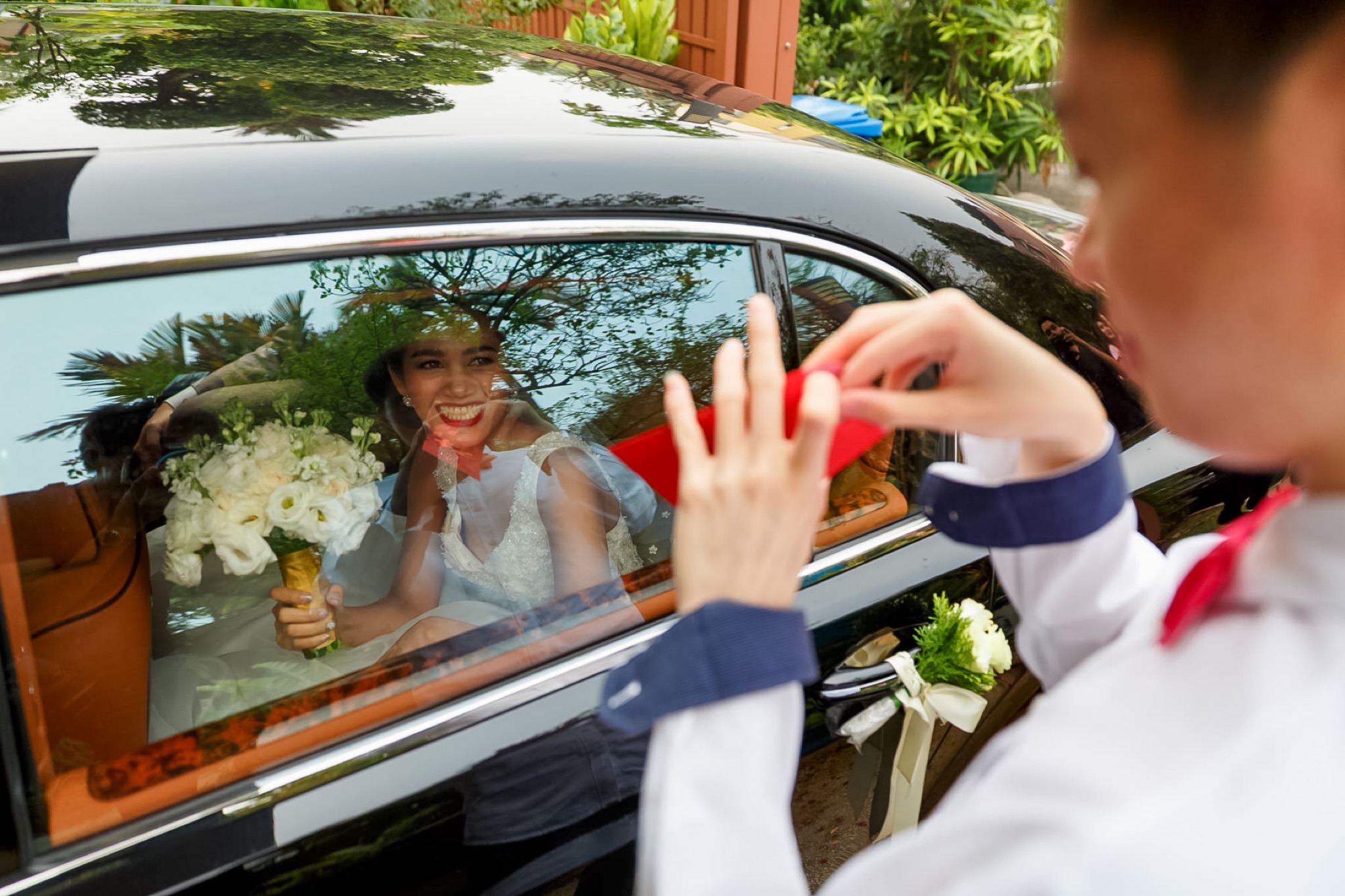 Pim & Nicholas wedding photo